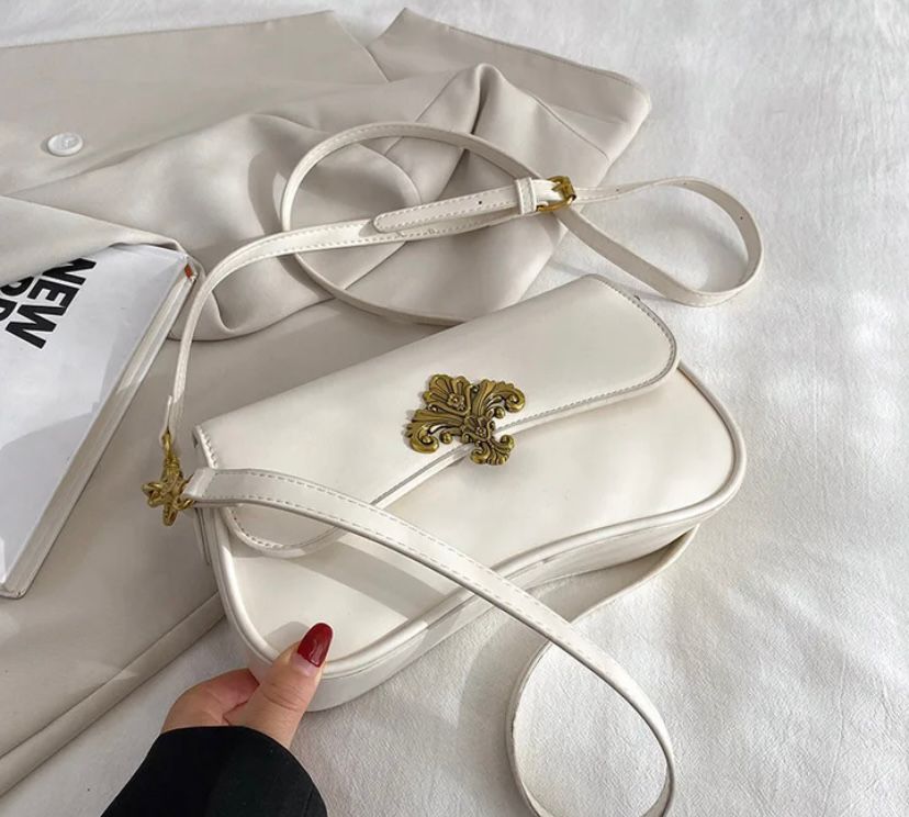 Shoulder Tote Bag (off White)